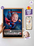 Custom Baby News Poster – Personalized Flying Hero Wall Art